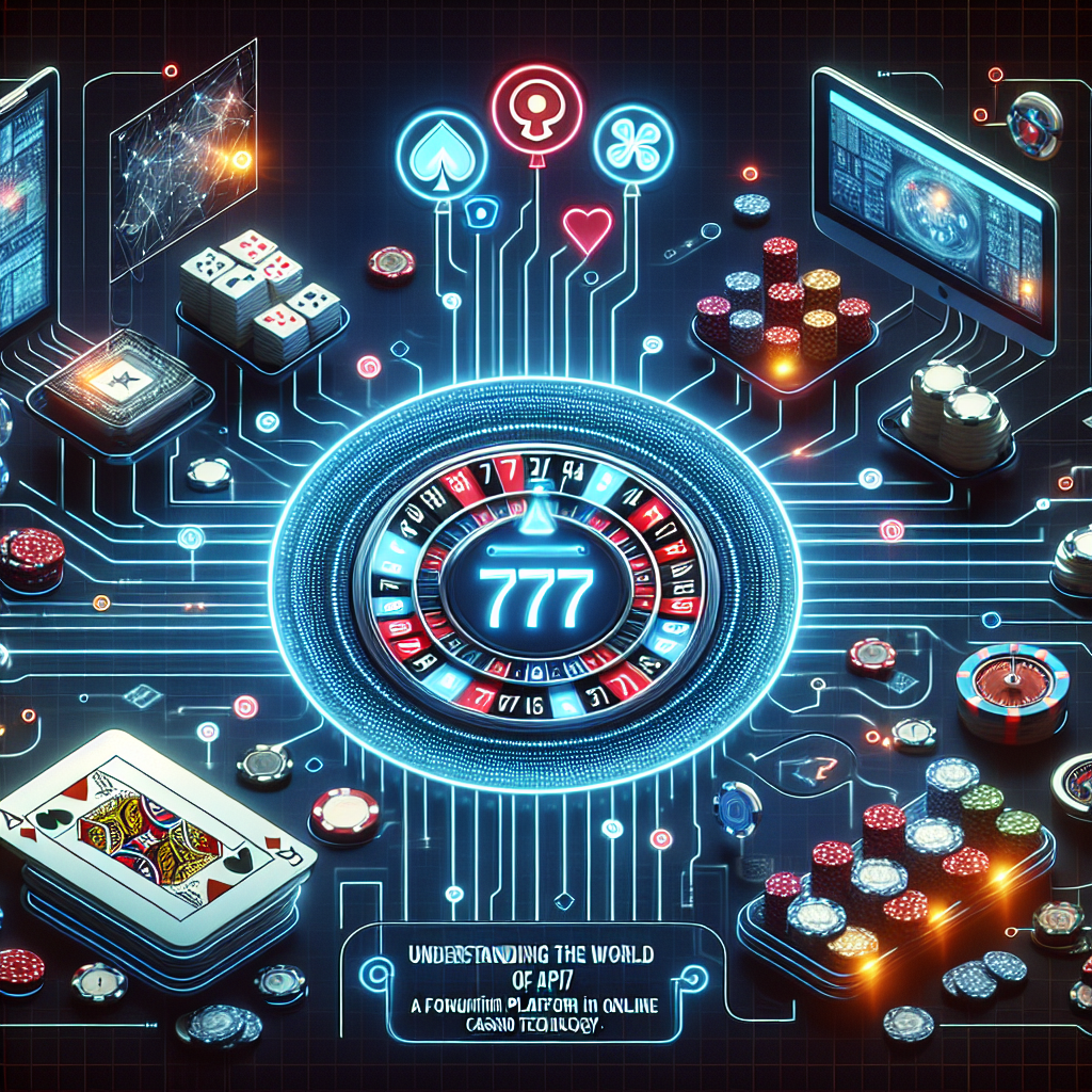 Memahami Dunia API77: Platform Terdepan dalam Teknologi Kasino Online