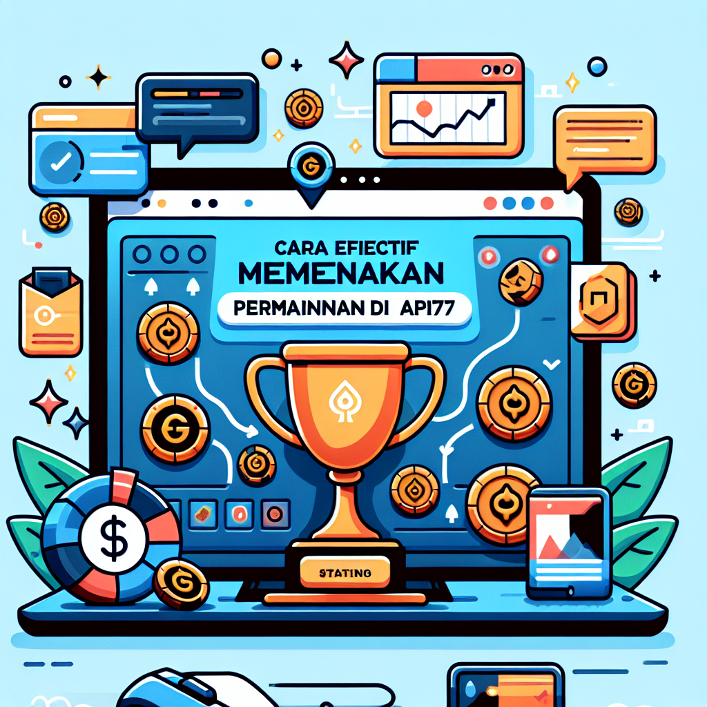Cara Efektif Memenangkan Permainan di API77